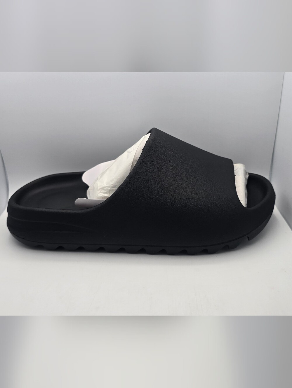 Yeezy YS-01 Mens 13 Black Slide Sandals